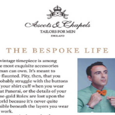 Esquire Style – The Bespoke Life