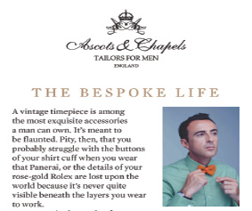 Esquire Style – The Bespoke Life